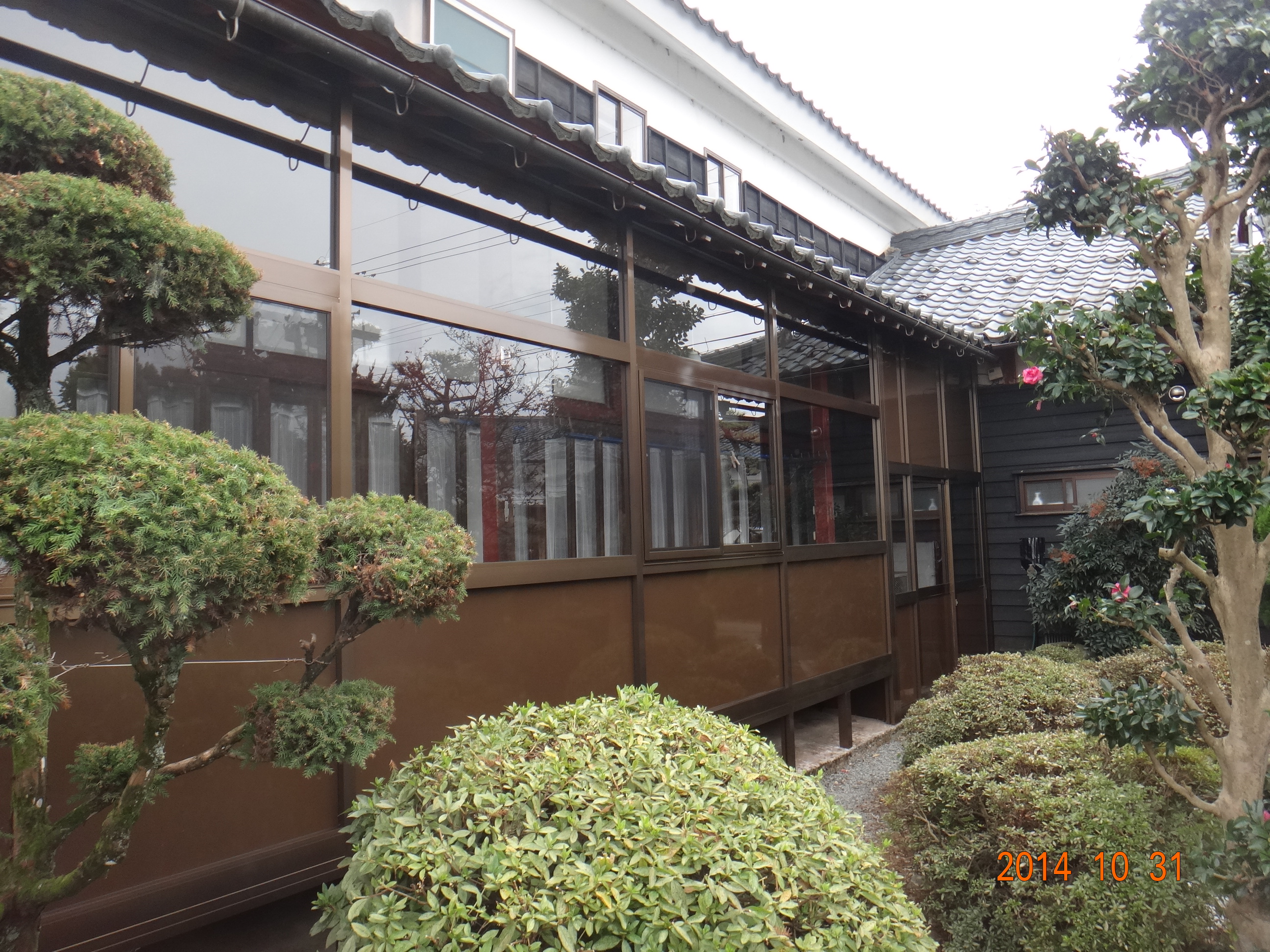 K様 風除室設置工事
